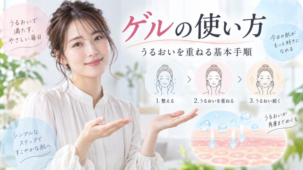 ASTALIFTオプミージェルの正しい使い方！潤いが続く塗り方・適量 Beauty Board