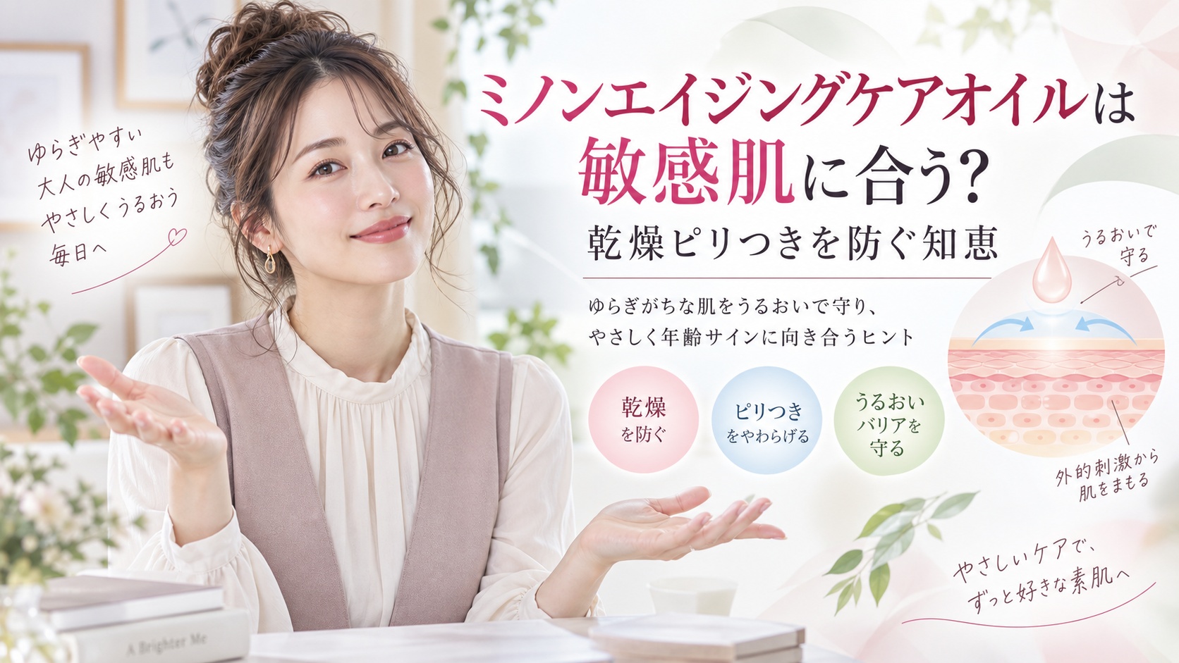 ミノンエイジングケアオイルは敏感肌に合う?乾燥ピリつきを防ぐ知恵 Beauty Board