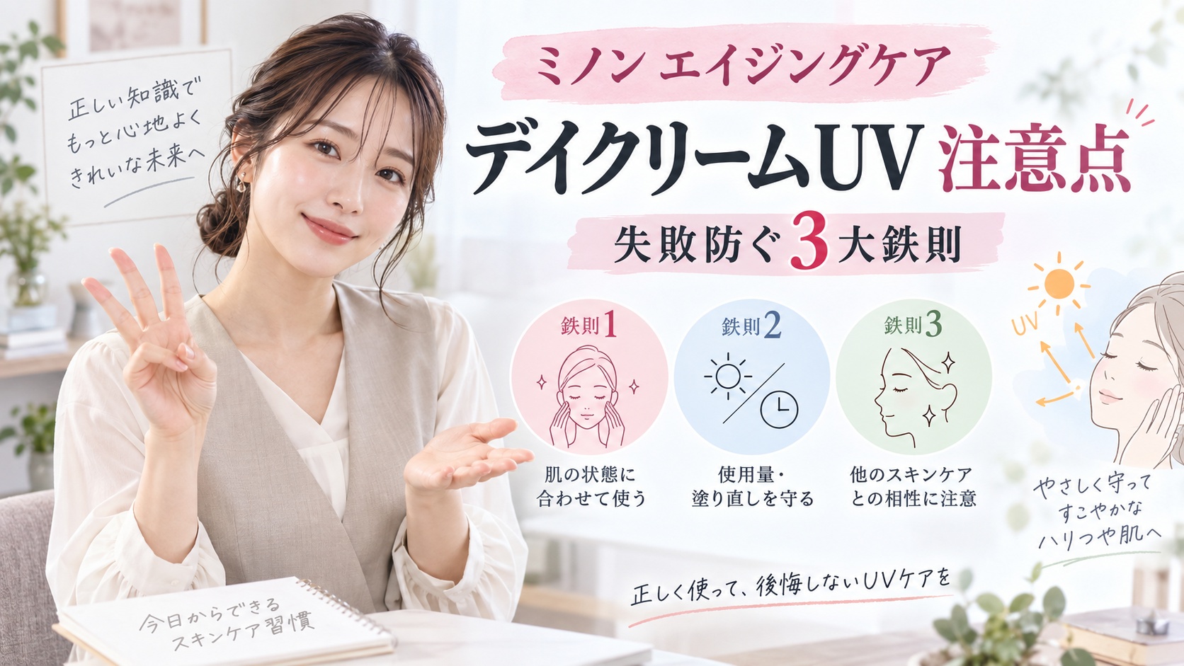 ミノン エイジングケア デイクリームUV 注意点｜失敗防ぐ3大鉄則 Beauty Board
