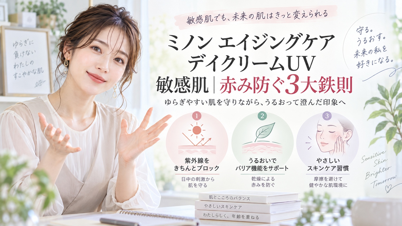 ミノン エイジングケア デイクリームUV 敏感肌｜赤み防ぐ3大鉄則 Beauty Board