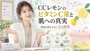 CCレモンのビタミンC量と肌への真実｜美肌を損なわない3大鉄則 Beauty Board