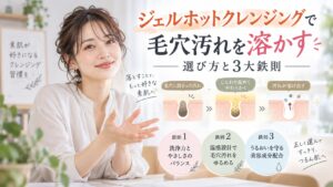 ジェルホットクレンジングで毛穴汚れを溶かす選び方と3大鉄則 Beauty Board
