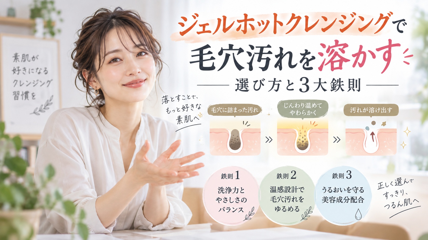 ジェルホットクレンジングで毛穴汚れを溶かす選び方と3大鉄則 Beauty Board