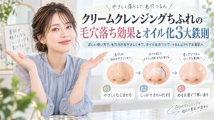 クリームクレンジングちふれの毛穴落ち効果とオイル化3大鉄則 Beauty Board