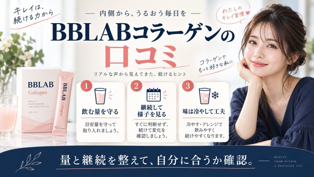 BBLABコラーゲンの口コミ