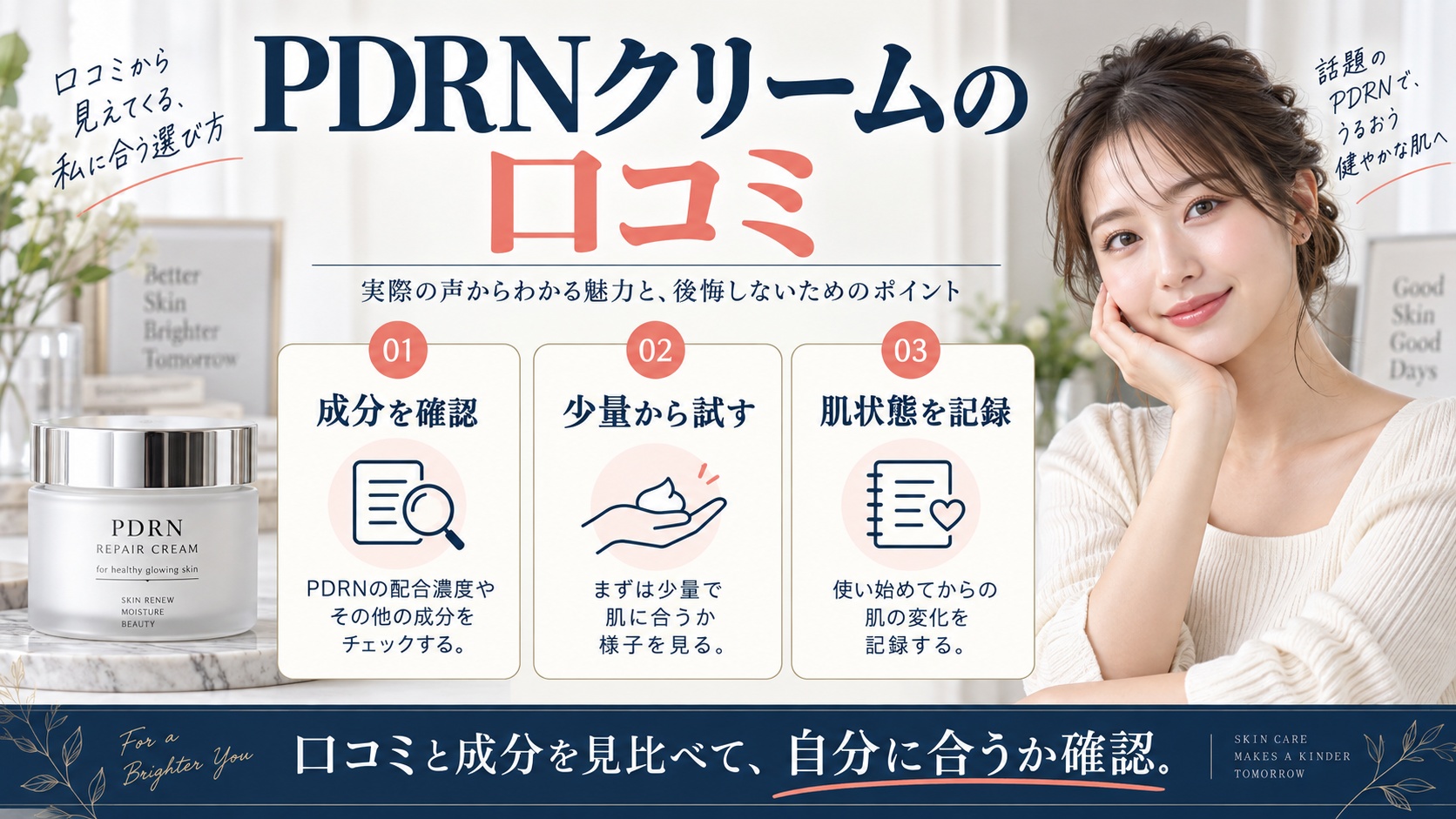 PDRNクリームの口コミ