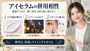 コスメデコルテ リポソーム アイセラムの併用相性を3ステップで解説するアイキャッチ