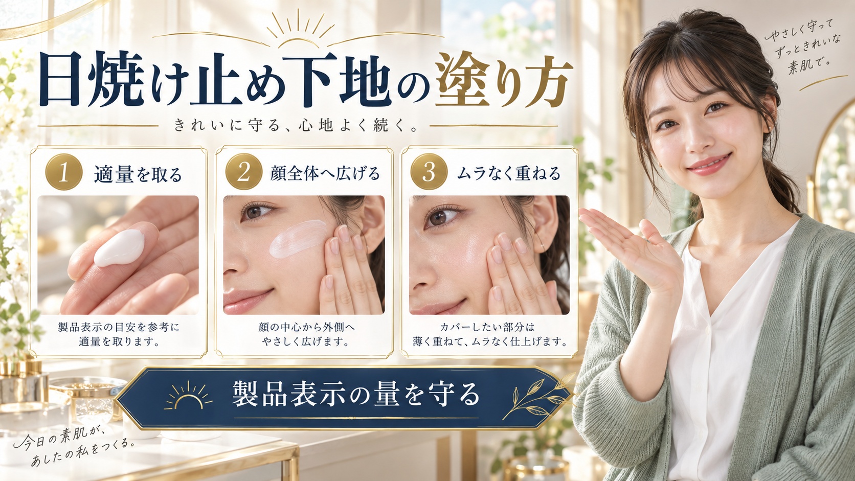イプサ プロテクターマルチシールドの使い方｜白浮き・崩れを防ぐ塗布法 アイキャッチ