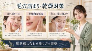 イプサ プロテクターマルチシールドの注意点｜毛穴詰まりや乾燥の防ぎ方 アイキャッチ