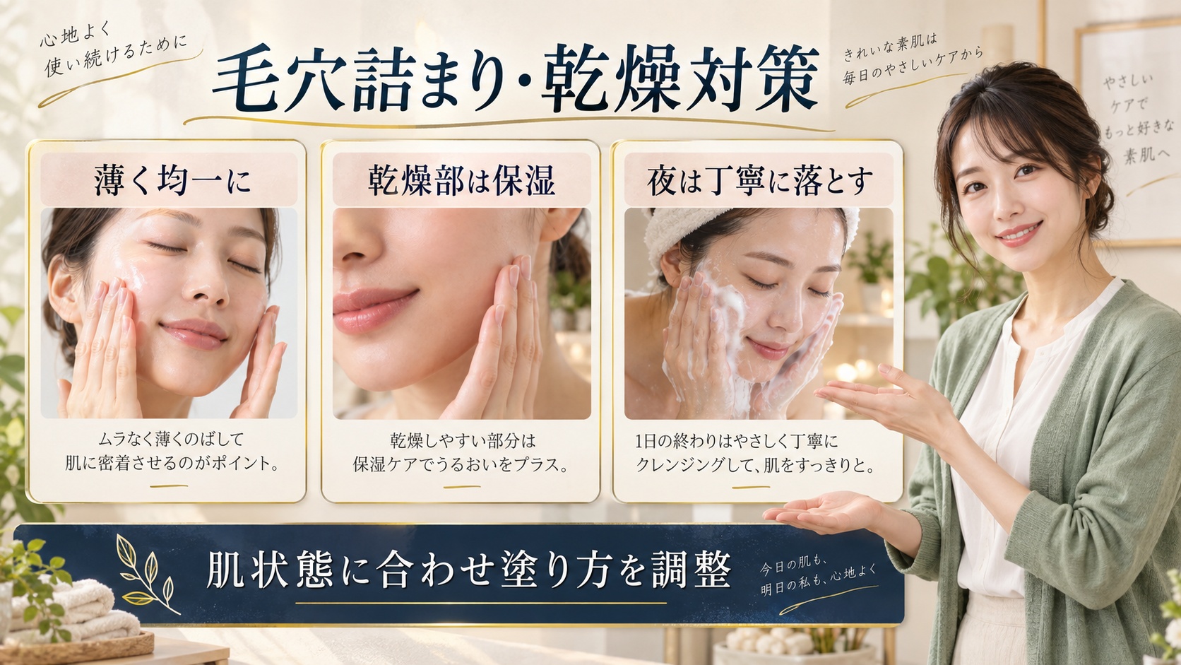イプサ プロテクターマルチシールドの注意点|毛穴詰まりや乾燥の防ぎ方 アイキャッチ