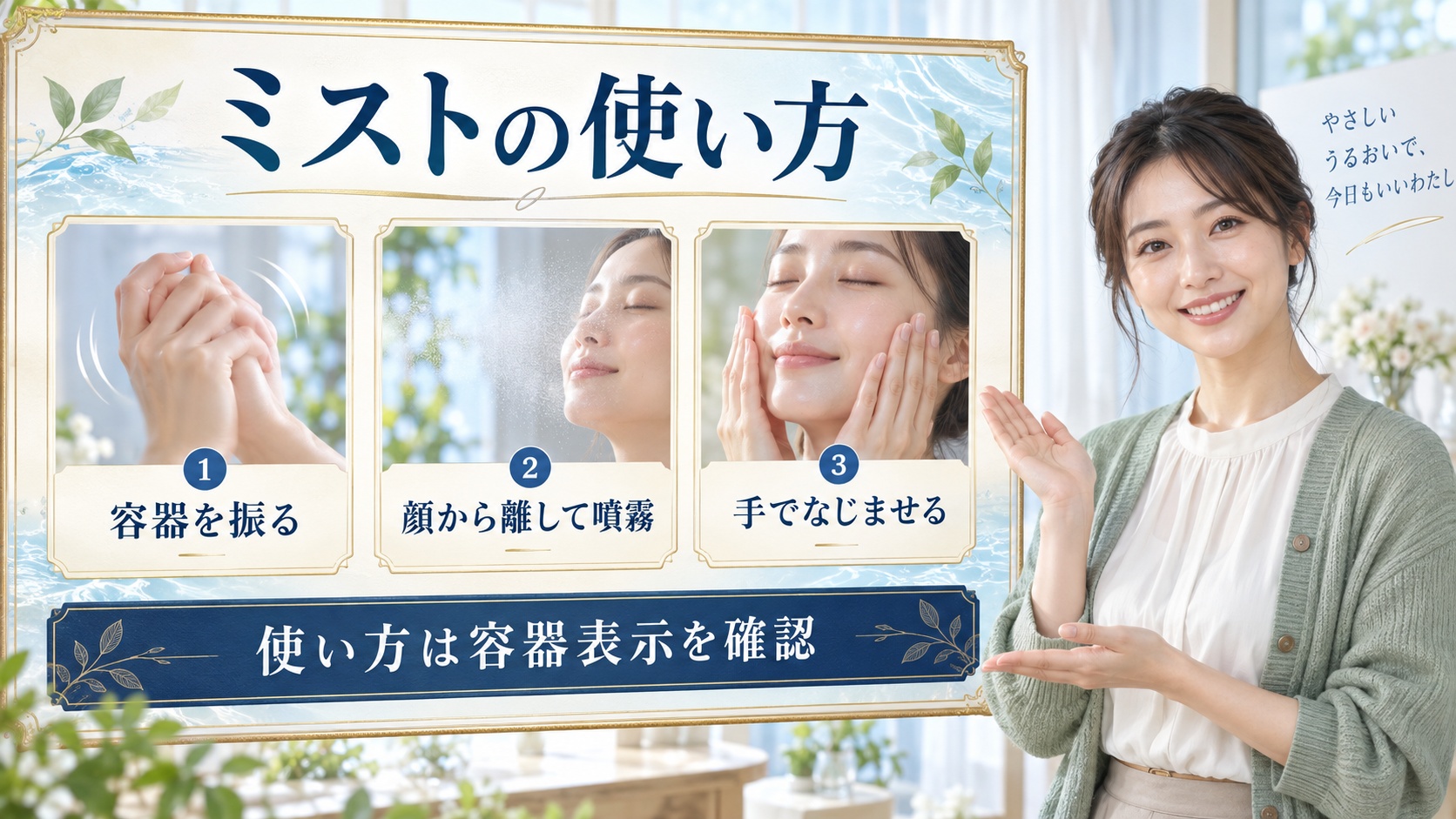 ダルバ ビタトーニングスプレーセラムの使い方｜振る回数とツヤ肌ミスト アイキャッチ