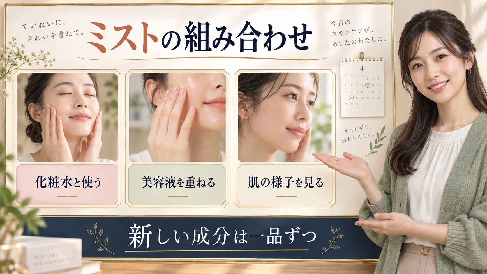 ダルバ ビタトーニングスプレーセラムの組み合わせ｜美肌を生むスキンケア アイキャッチ
