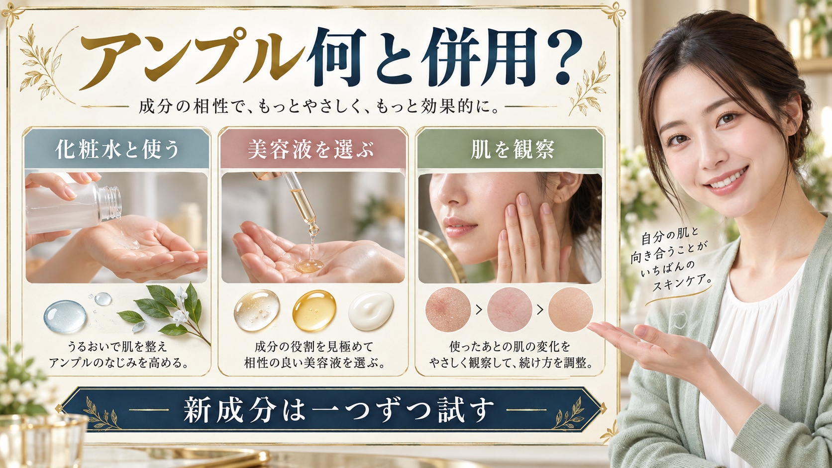 ダルバ ヴィーガンアンプルの組み合わせ｜成分相性と併用シナジー アイキャッチ