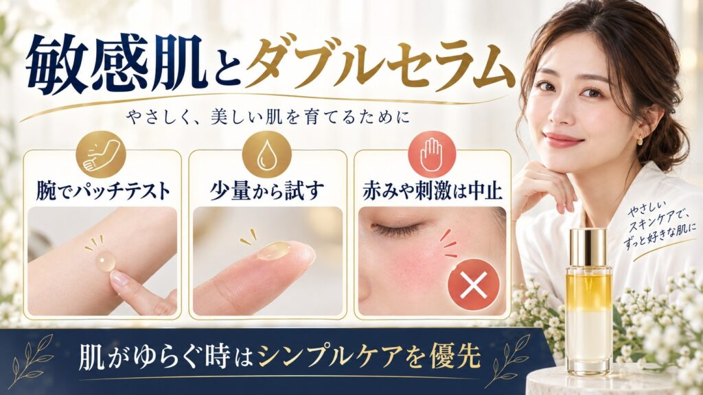 ダルバダブルセラムアンドクリームは敏感肌に使える？低刺激ブレンド法