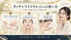 タッチャ ライスウォッシュの使い方