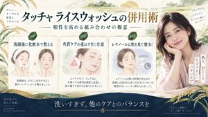 タッチャ ライスウォッシュの併用術
