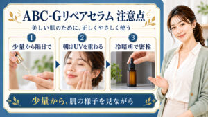 ドクターケイABC-Gリペアセラムの注意点！肌荒れ防ぐ使い方