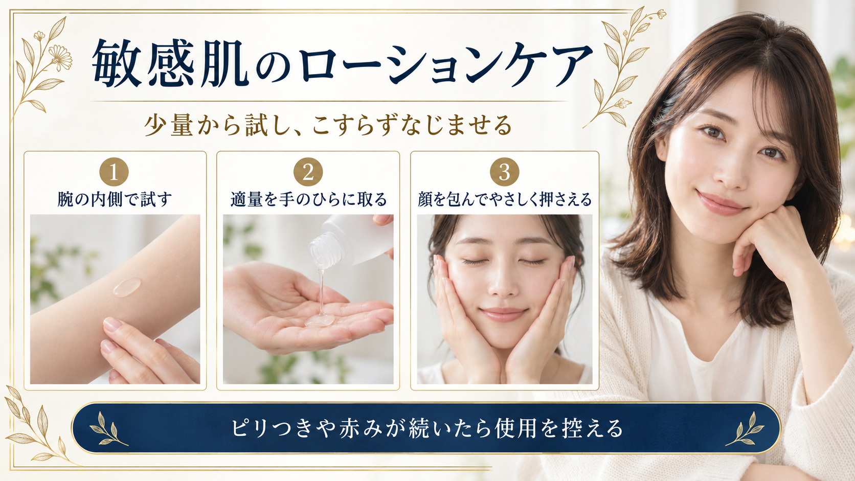 ALAVITAヴァイタルローション敏感肌！ピリつき対策と優しい使い方