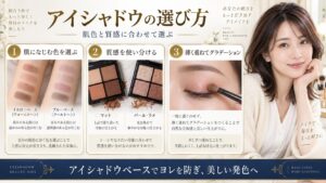 おすすめアイシャドウの選び方！パーソナルカラーと質感比較