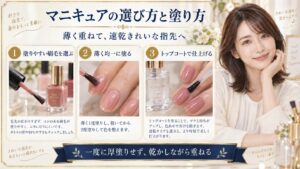 おすすめのマニキュアの選び方！速乾と高発色を叶える美爪ネイル術