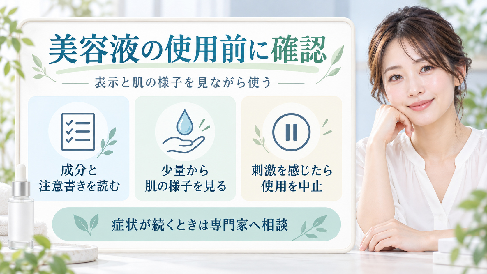 ジュネフォース ダーマブーストセラムの注意点と副作用リスク アイキャッチ