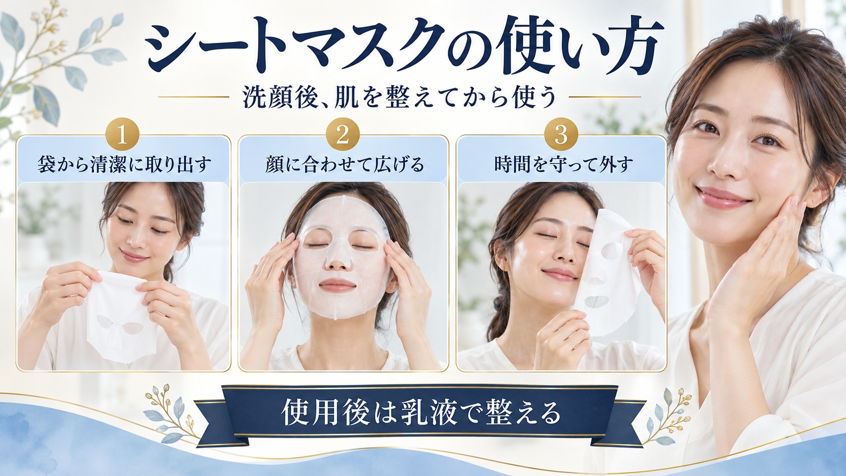 ピュレア クリアエッセンスマスクの使い方と効果を高める全手順 アイキャッチ