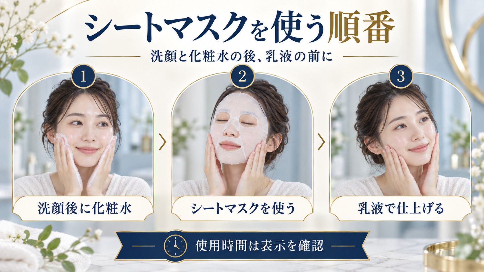 ピュレア クリアエッセンスマスクの順番と効果を引き出す導入手順 アイキャッチ