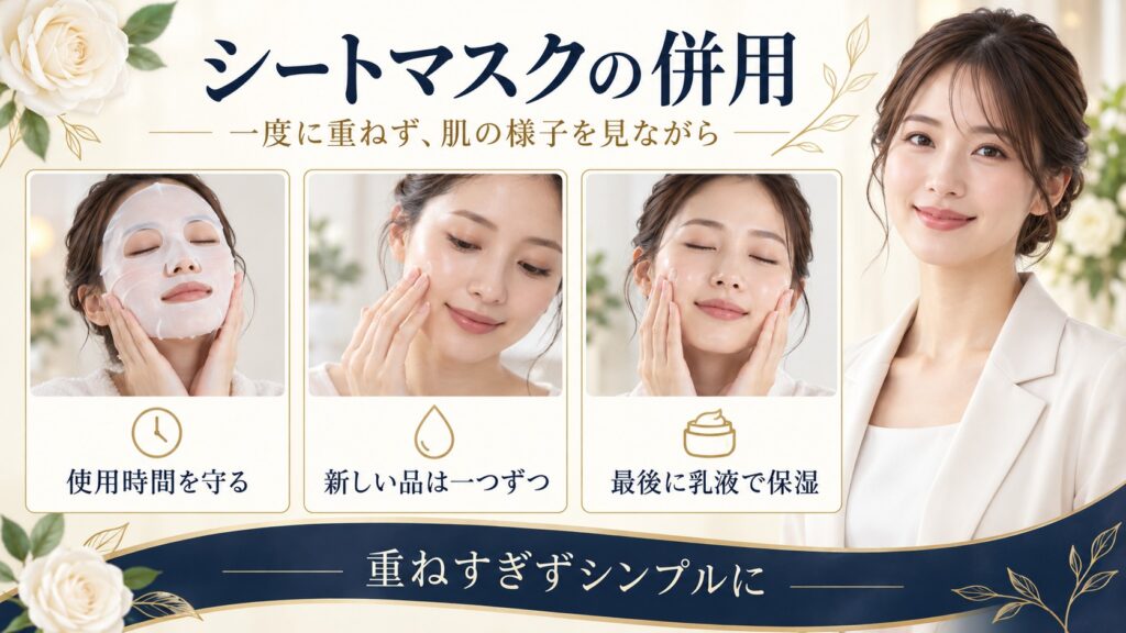 ピュレア クリアエッセンスマスク併用時の相性診断と重ねる全手順 アイキャッチ
