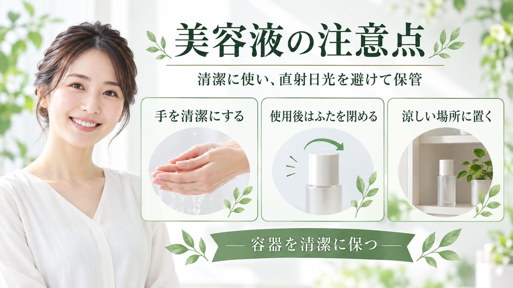 京都小町 抹茶クリアエッセンスの注意点と肌トラブルを防ぐ使い方 アイキャッチ