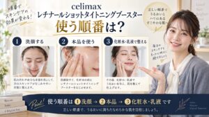 celimax レチナールショットの順番を解説するBeauty Board