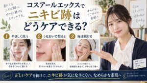 コスアールエックスでニキビ跡ケア！人気アイテムと選び方のコツを解説するBeauty Board