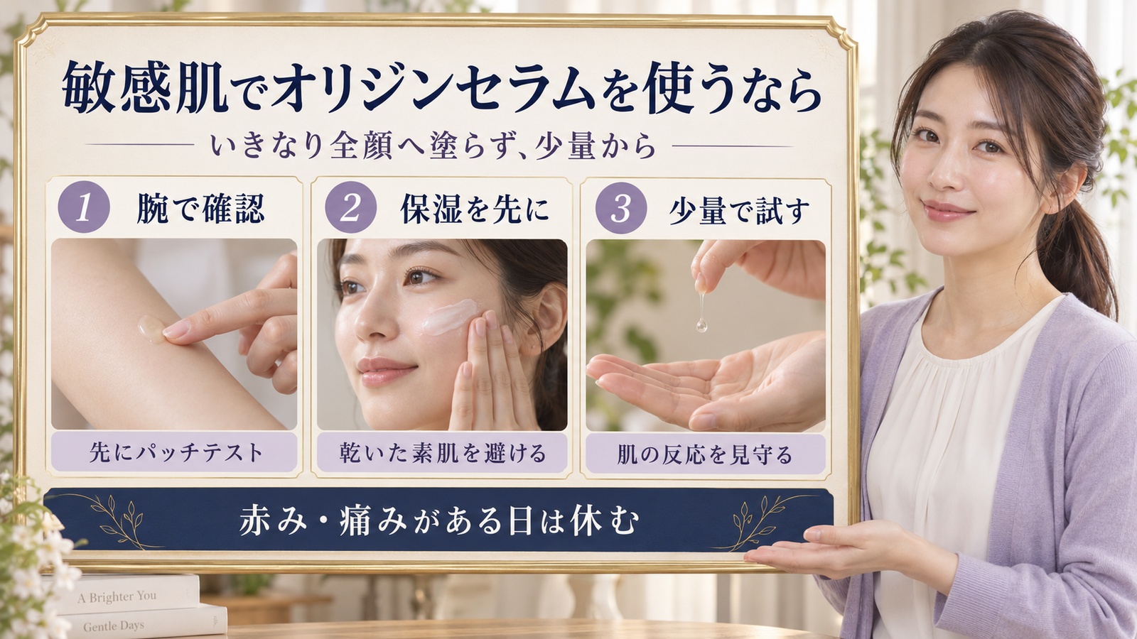 NACIFICオリジンセラム敏感肌の使い方！刺激を抑える保護手順