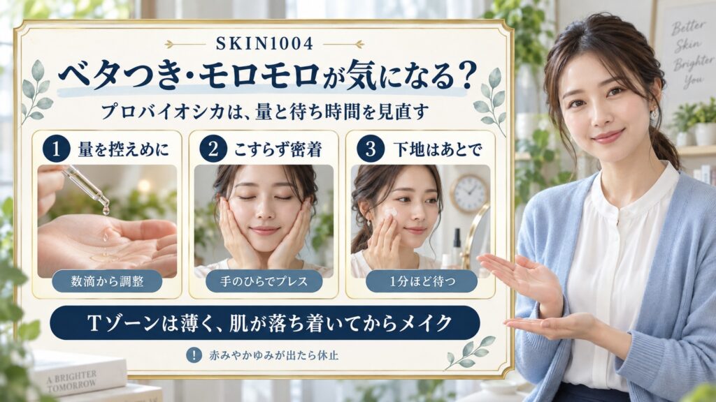 ベタつき・モロモロが気になる？
