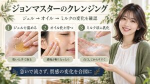 ジョンマスターのクレンジング
