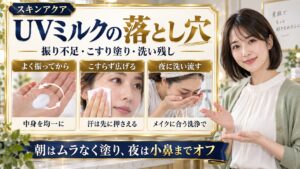 スキンアクアスーパーモイスチャーミルクの注意点！落とし穴と毛穴ケア