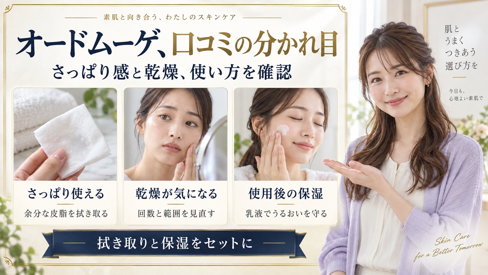 オードムーゲ、口コミの分かれ目
